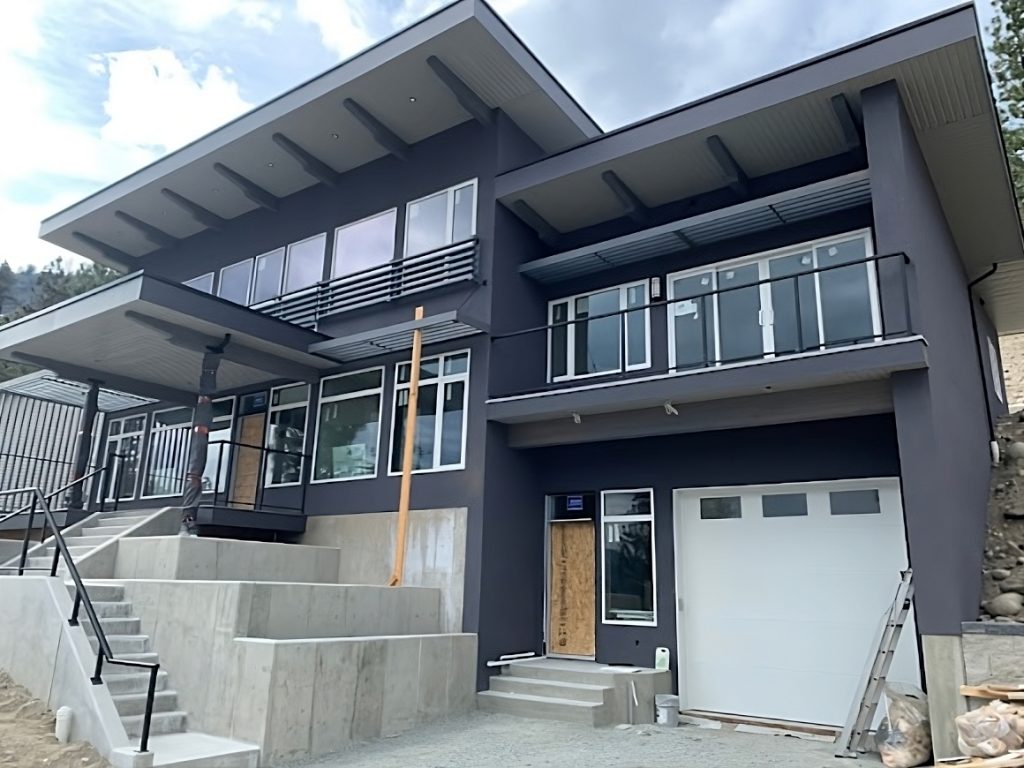 Home with stucco exterior