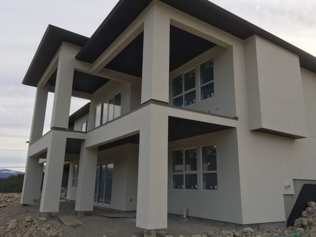 Exterior of a residential house